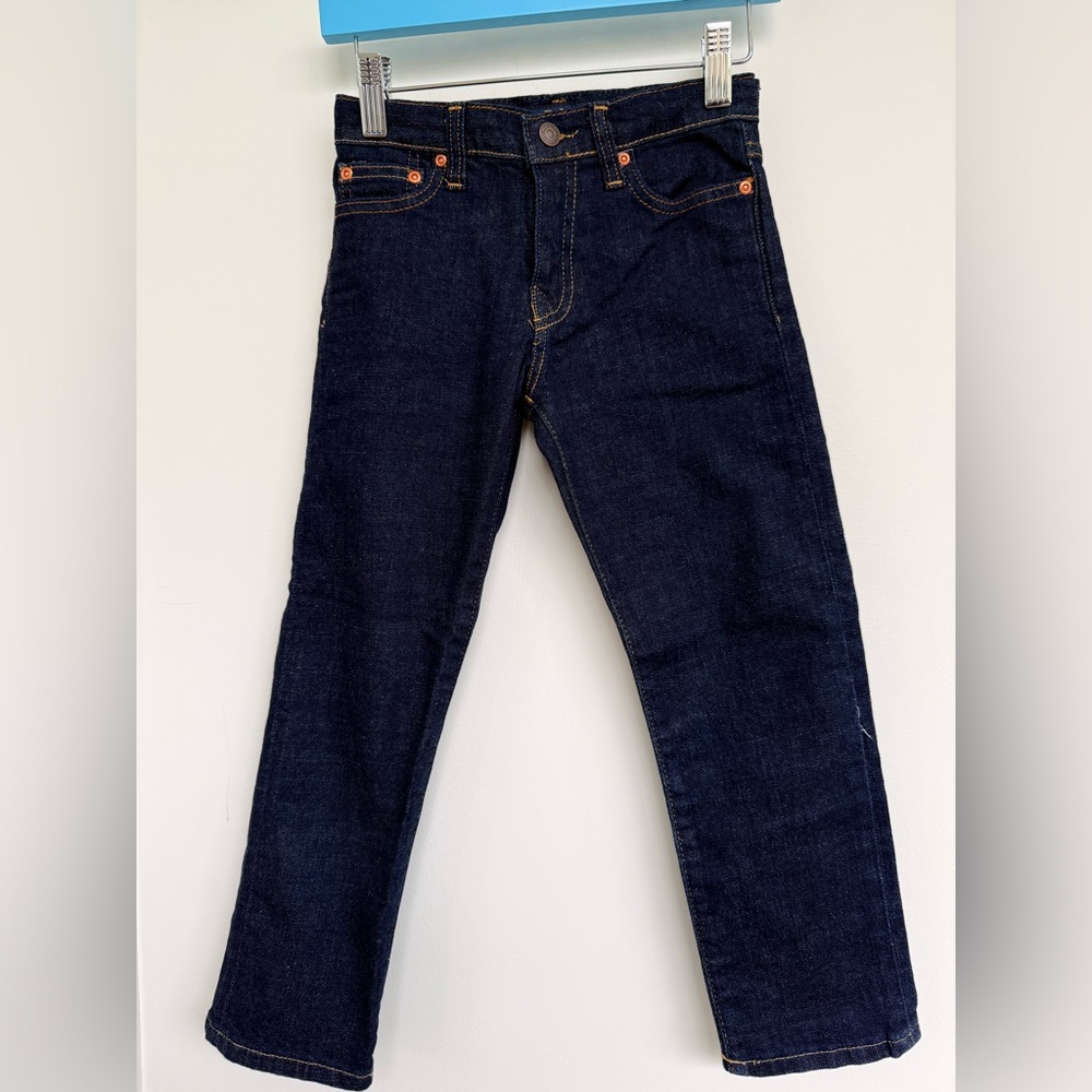 Polo Ralph Lauren Classic Kids Dark Blue Straight-Leg Jeans